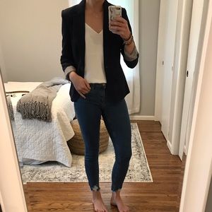 Navy Blue Blazer - Merona